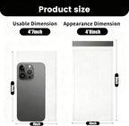 Alilmein 4×8" Inch White Bubble Mailers 50 Pack Small Bubble Mailers Waterproof Padded Envelopes Self Seal Adhesive Shipping Bags for Mailing Cards Jewelry Makeup and Small Business Packaging