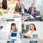 Acrylic Sign Holder 4x6, 22 Pack Clear Plastic Table Paper Display Stand, L-Shape Vertical Menu Holder Stand, Clear Picture Photo Flyer Display Stand for Restaurants, Store Show, Office Desktop