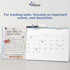 Perco Clear 1-Inch Round Circle Dot Sticker Labels with Easy Peel Perforation - 1,000 Labels per Roll - Strong Adhesion, Vibrant Colors for Organizing, Crafting & More - Made in USA