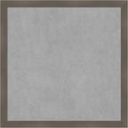 Amanti Art Grey Framed Magnetic Board 26x26 Medium Vision Board for use with Magnets, 100% Metal Sheet to Display Items as Office Decor or for Home Organization in mudroom, Kitchen or Kids Room