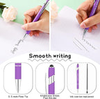 Zonon 12 Pcs Inspirational Pens Bulk Funny Ballpoint Pen with Stylus Tip Motivational Gifts for Valentine's Day Teacher Coworkers Nurse School Office Supplies(Assorted Color,Motivational Style)