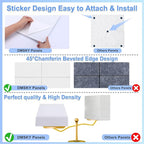 18 Pack Acoustic Panels-12"X12"X 0.4"Soundproof Wall Panels, White Sound Absorbing Panel,High-Density Sound Dampening Panels Acoustic Treatment For Home Studio