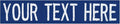 Custom Uniform Name Tapes Solid Colors. Made in The U.S.A. Ships Under 24 Hours. Royal Blue Fabric, 5 Inch Hook Fastener (Uniform Ready Fastener)