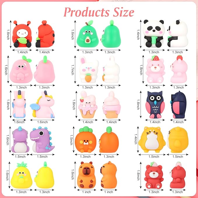 30 PCS Cute Pencil Sharpener for Kids Handheld Pencil Sharpener Bulk Kawaii Manual Pencil Sharpeners Kids Pencil Sharpeners for School Office Home (30)