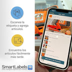 SmartLabels – Etiquetas QR en Español | Paquete de 48 | Multicolor | Calcomanías con App para Inventario Fácil, Organización de Bodegas o Etiquetas de Mudanza