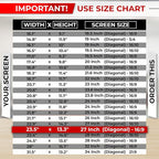 SightPro 27 Inch 16:9 Computer Privacy Screen Filter for Monitor - Privacy Shield and Anti-Glare Protector