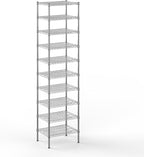 Regal Altair 18" Deep x 24" Wide x 96" Height Wire Shelving Kit | 10-Tier | NSF Commercial Storage Rack Unit