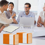 LYDTICK 20 Pack Journals for Writing College Ruled Notebooks Journal in Bulk, Hardcover Notebooks (200Pages) for Note Talking, Lined Bullet Journals for Home School Office, 5.7"x8.4", Orange