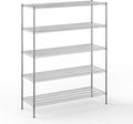 Regal Altair 21" Deep x 60" Wide x 74" Height Wire Shelving Kit | 5-Tier | NSF Commercial Storage Rack Unit