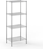 Regal Altair 21" Deep x 30" Wide x 74" Height Wire Shelving Kit | 4-Tier | NSF Commercial Storage Rack Unit