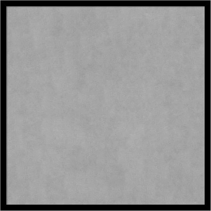Amanti Art Black Framed Magnetic Board 25x25 Medium Vision Board for use with Magnets, 100% Metal Sheet to Display Items as Office Decor or for Home Organization in mudroom, Kitchen or Kids Room
