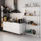 Regal Altair 14" Deep x 42" Wide x 74" Height Wire Shelving Kit | 4-Tier | NSF Commercial Storage Rack Unit