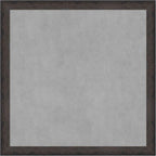 Amanti Art Black Framed Magnetic Board 27x27 Medium Vision Board for use with Magnets, 100% Metal Sheet to Display Items as Office Decor or for Home Organization in mudroom, Kitchen or Kids Room