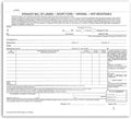 NextDayLabels - Short Form Straight Bill of Lading, 8-1/2 x 7", 3 Part NCR Carbonless White/Canary/Pink, 200 Sets