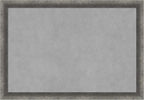 Amanti Art Grey Framed Magnetic Board 18x26 Medium Vision Board for use with Magnets, 100% Metal Sheet to Display Items as Office Decor or for Home Organization in mudroom, Kitchen or Kids Room