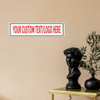 Custom Sign Personalized Custom Metal Sign, Customize For Office, Business, Workplace, Office, Home, Delivery Signs 4x16
