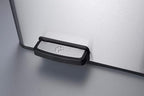 The Step N' Sort 18.5 Gallon Extra Large Capacity, Soft-Step, Dual Trash and Recycling Bin with Removable Inner Bins, Silver