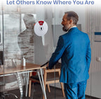 Out Of Office Door Sign - 6 Status Options: Private, Meeting, Do Not Disturb, Remote, Away