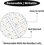 STARLIBOO Removable Freezer Labels Stickers, Blank Freezer Labels for Food Containers, 1x3 Inch Waterproof Labels (Multicolor, 240 Labels)