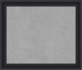 Amanti Art Black Framed Magnetic Board 24x28 Medium Vision Board for use with Magnets, 100% Metal Sheet to Display Items as Office Decor or for Home Organization in mudroom, Kitchen or Kids Room