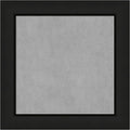 Amanti Art Black Framed Magnetic Board 15x15 X-Small Vision Board for use with Magnets, 100% Metal Sheet to Display Items as Office Decor or for Home Organization in mudroom, Kitchen or Kids Room