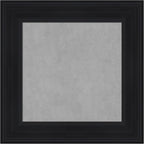 Amanti Art Black Framed Magnetic Board 17x17 X-Small Vision Board for use with Magnets, 100% Metal Sheet to Display Items as Office Decor or for Home Organization in mudroom, Kitchen or Kids Room