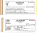 Custom Invoice Book with Logo 100 Set Personalized Receipt Books Customized Invoices for Small Business 2 - Parts Carbonless Duplicate Invoice Forms NCR Books
