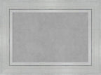 Amanti Art Silver Framed Magnetic Board 23x31 Medium Vision Board for use with Magnets, 100% Metal Sheet to Display Items as Office Decor or for Home Organization in mudroom, Kitchen or Kids Room