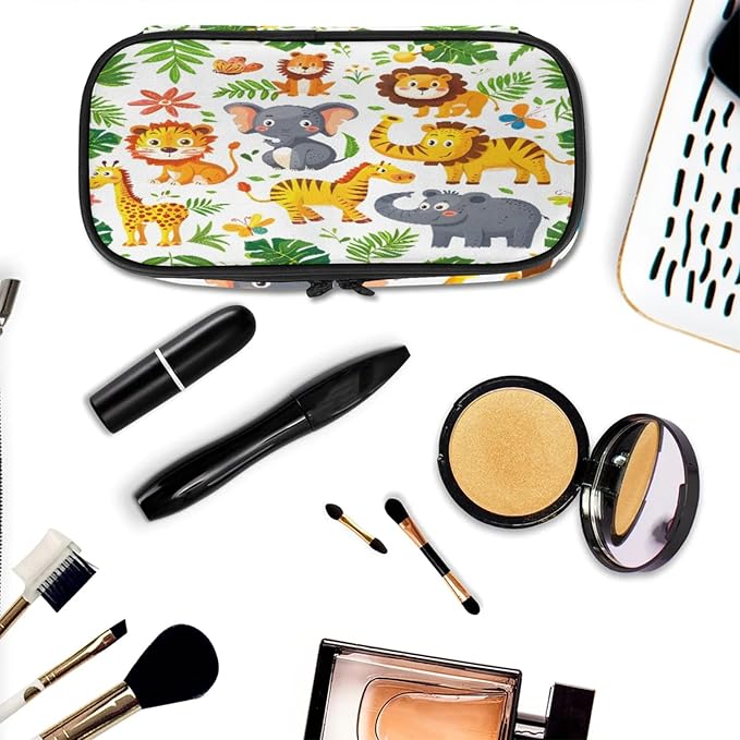 Pardick Pencil Case，Cute Animals Big Capacity Pencil Pouch Coin Pouch Stationery Organizer For Teen School
