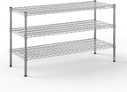 Regal Altair 18" Deep x 48" Wide x 27" Height Wire Shelving Kit | 3-Tier | NSF Commercial Storage Rack Unit