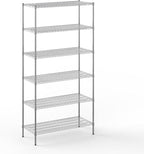 Regal Altair 21" Deep x 48" Wide x 96" Height Wire Shelving Kit | 6-Tier | NSF Commercial Storage Rack Unit