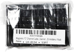 SmartSign Pack of 25 Magnetic 'C' Channel Label Holders | 0.5" x 2"
