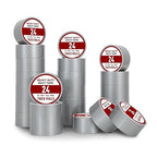 Hymula Duct Tape, 24 Roll Silver Tape, 30 Yards x 2 Inch Silver Tape, Multi Packing Tape, Heavy Duty Waterproof Duct Tape, Tear by Hand and No Residue, Bulk for Home Use, Repairs and Office Supplies