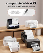 MUNBYN 4"x6" Direct Thermal Printer Label, Shipping Labels Compatible with Rollo, Jadens, Nelko, DYMO 4XL 1744907,1755120, 220 Sheets/Roll