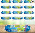 Juniper CLEAN Wet Floor Wipes, Multi Surface Floor Cleaner Wet Mop Pads Fit Swiffer Sweeper Mop, Fresh Scent & Plant-Based Textured Cloth Trap Absorb Dirt, 20 Count (Pack of 12)