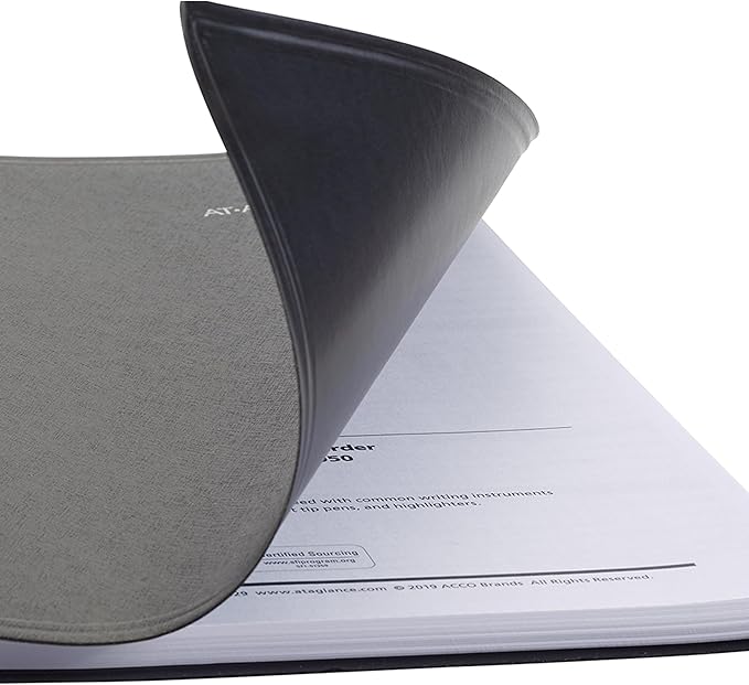 AT-A-GLANCE 2026 Planner, Weekly & Monthly, 7" x 8.75", Medium, Executive, DayMinder, Black (G5460026)