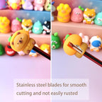 24 pcs Cute Pencil Sharpener for Kids Fun Pencil Sharpener Bulk Kawaii Manual Pencil Sharpeners Kids Pencil Sharpeners for Back to School School Supplies Class Rewards.