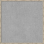 Amanti Art Silver Framed Magnetic Board 25x25 Medium Vision Board for use with Magnets, 100% Metal Sheet to Display Items as Office Decor or for Home Organization in mudroom, Kitchen or Kids Room