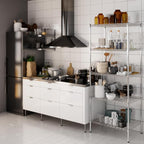 Regal Altair 21" Deep x 30" Wide x 74" Height Wire Shelving Kit | 5-Tier | NSF Commercial Storage Rack Unit