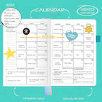 Undated Luxurious Weekly & Monthly Planner to Increase Productivity Hit Your Goals, Organizer Notebook Gratitude Journal Time Management Start Anytime, A5, Lasts 1 Year