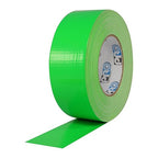 ProTapes Pro Duct 139 PE-Coated Cloth Fluorescent Specialty Grade Duct Tape, 60 yds Length x 2" Width, Fluorescent Green (Pack of 1)