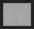 Amanti Art Black Framed Magnetic Board 25x29 Medium Vision Board for use with Magnets, 100% Metal Sheet to Display Items as Office Decor or for Home Organization in mudroom, Kitchen or Kids Room