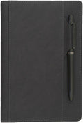 SLFreMint Premium Hardcover A5 Notebook with Pen and Pen Holder, Card Pockets, 240 Pages, College Ruled, 80GSM, Leather Note Book for Work, Study, and Diary, Suitable Journal for Both Men and Women