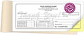 Custom 2.83" x 7" Carbonless NCR Books in 2-Part Duplicate Invoices, Receipts, Work Orders, Sales Orders, Purchase Orders, Estimates, Quote Forms with Your Company/Business Name (150 Sets)