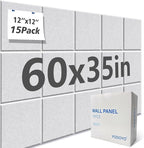 Large Cork Bulletin Board Alternative for Office60 x 35" - 15 Pack Felt Bulletin Boards Dart Wall Protectors 70 Pcs Safe RemovableAdhesive Tabs Pcs for Office Wall, School, Home Decor, Silvery Grey