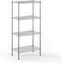 Regal Altair 18" Deep x 30" Wide x 64" Height Wire Shelving Kit | 4-Tier | NSF Commercial Storage Rack Unit