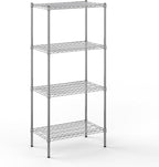 Regal Altair 18" Deep x 30" Wide x 64" Height Wire Shelving Kit | 4-Tier | NSF Commercial Storage Rack Unit