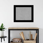 Amanti Art Black Framed Magnetic Board 25x29 Medium Vision Board for use with Magnets, 100% Metal Sheet to Display Items as Office Decor or for Home Organization in mudroom, Kitchen or Kids Room