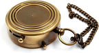 US HANDICRAFTS “for I Know The Plans I Have for You” Engraved Brass Compass – Jeremiah 29:11 Scripture Compass with Wooden Case – Christian Gift for Men, Boys, Baptism, Confirmation & Graduation