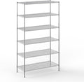 Regal Altair 24" Deep x 54" Wide x 96" Height Wire Shelving Kit | 6-Tier | NSF Commercial Storage Rack Unit